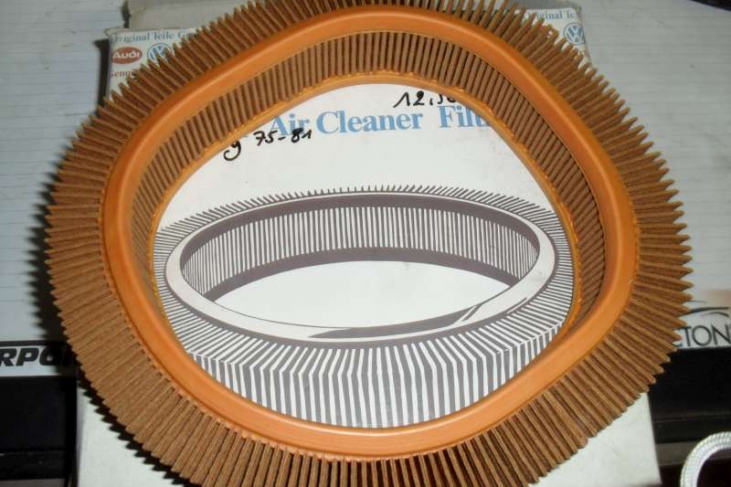Luchtfilter Scirocco 74-80, Golf/jetta 75-80, Audi 50 75-78, Polo/Derby 75- 1100cc (FA, FJ, HA, HE)