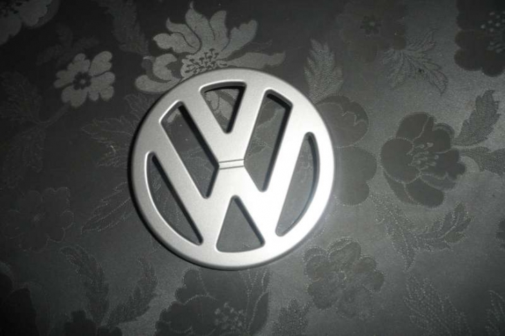Embleem vw vooraan voor lt, diameter 9,5 cm