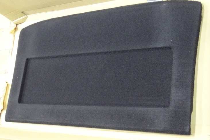 Hoedenplank zwart Golf 3