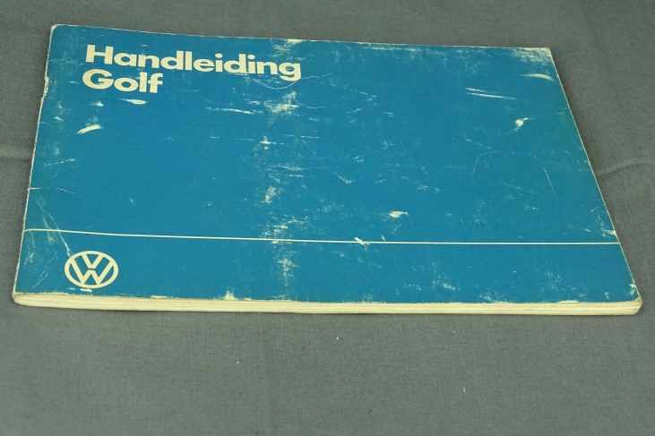 Handleiding Vw Golf 2 12/84 Nederlands