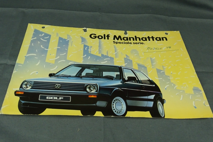 Folder Golf Manhattan 1988 Nederlands