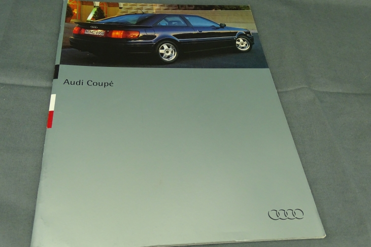 Folder Audi Coupe Juli 1994 Nederlands