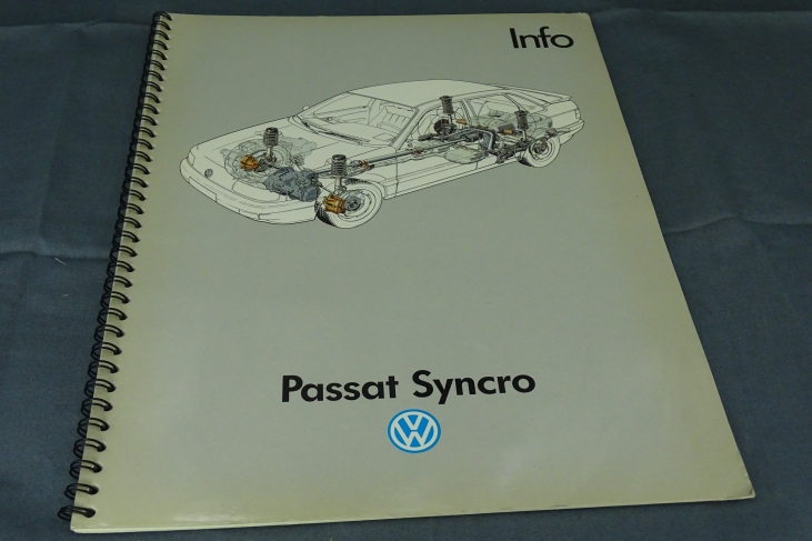 Folder Passat Syncro Nederlands