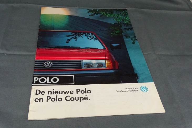 Folder De nieuwe Polo en Polo CoupÃ© Nederlands 1990