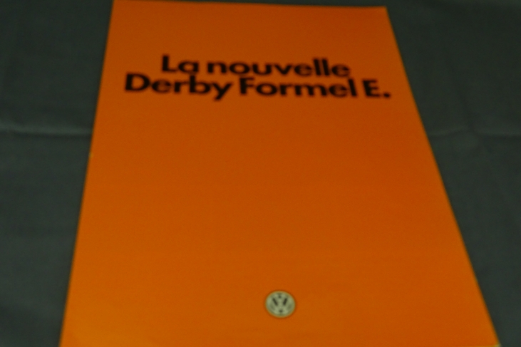 Folder La Nouvelle Derby Formel E Frans 1981