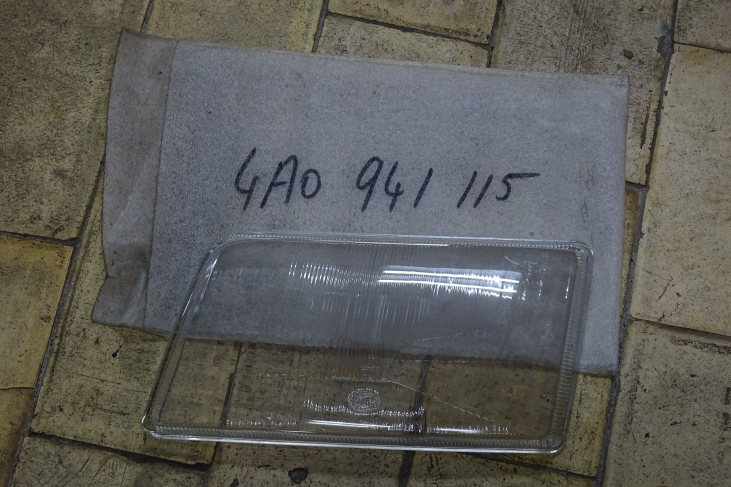 Koplampglas Audi 100 links 91-94